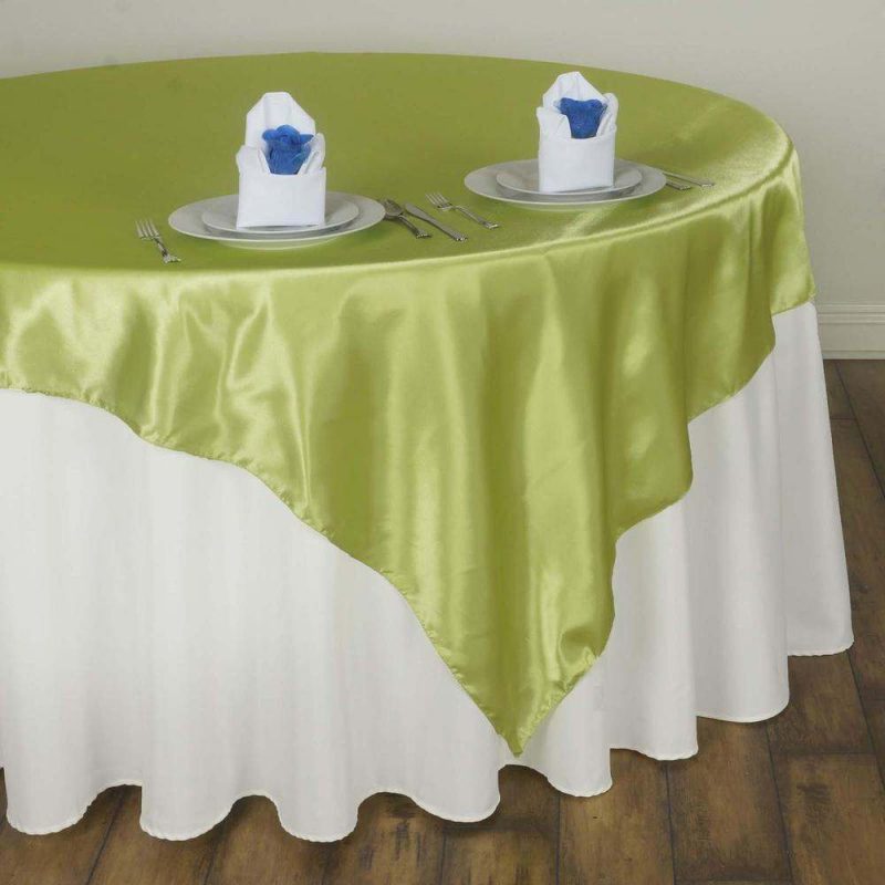 Satin Table Overlays